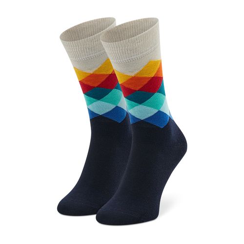 Chaussettes hautes unisex Happy Socks FAD01-6450 Bleu marine - Chaussures.fr - Modalova