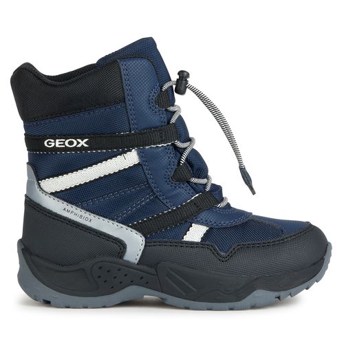 Bottes de neige Geox J Sentiero Boy B Abx J26FSA 0FU50 C0832 D Bleu marine - Chaussures.fr - Modalova