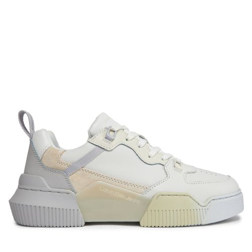 Sneakers Calvin Klein Jeans Chunky Cupsole 2.0 Lth Ml Sat YW0YW01306 Oyster Mushroom/Creamy White PSX - Chaussures.fr - Modalova