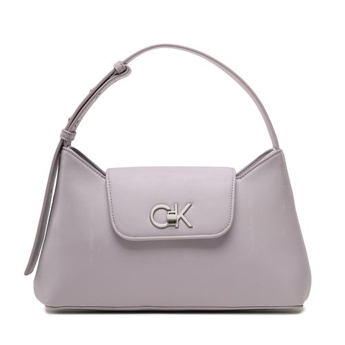 Sac à main Calvin Klein Re-Lock Shoulder Bag Md K60K610769 Violet - Chaussures.fr - Modalova