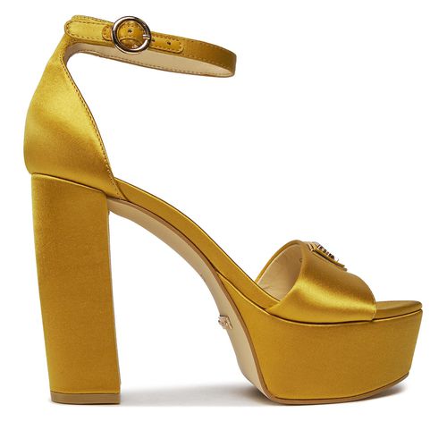 Sandales Guess Seton2 FLPSE2 SAT03 GOLD - Chaussures.fr - Modalova
