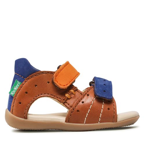 Sandales Kickers Boping-2 785406-10 Camel Orange Bleu - Chaussures.fr - Modalova