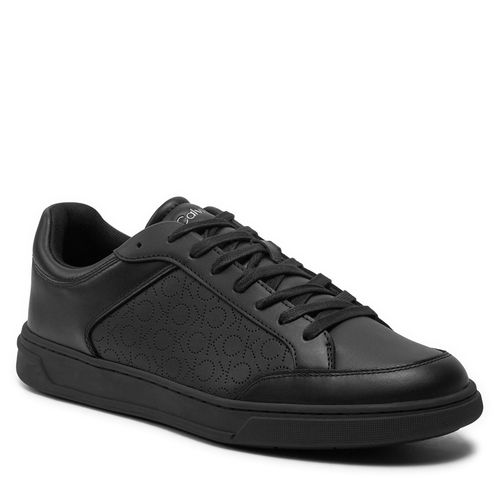 Sneakers Calvin Klein Low Top Lace Up Lth Perf Mono HM0HM01428 Black Perf Mono 0GL - Chaussures.fr - Modalova