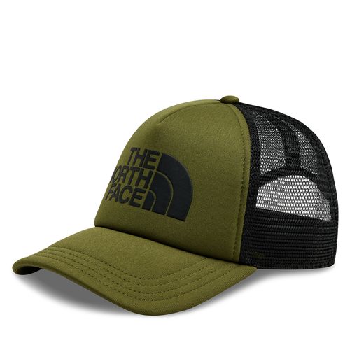 Casquette The North Face Logo Trucker NF0A3FM3RMO1 Forest Olive/Tnf Black - Chaussures.fr - Modalova