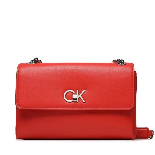 Sac à main Calvin Klein Re-Lock Ew Conv Crossbody K60K610749 Rouge - Chaussures.fr - Modalova