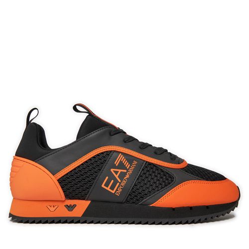 Sneakers EA7 Emporio Armani X8X027 XK050 T669 Black+Orange Tiger - Chaussures.fr - Modalova