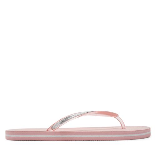 Tongs Champion Sparkling Slide S11688-CHA-PS018 Pink/Silver - Chaussures.fr - Modalova
