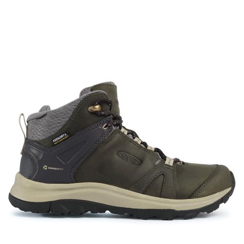 Chaussures de trekking Keen Terradora II Leather Mid Wp 1023730 Magnet/Plaza Taupe - Chaussures.fr - Modalova