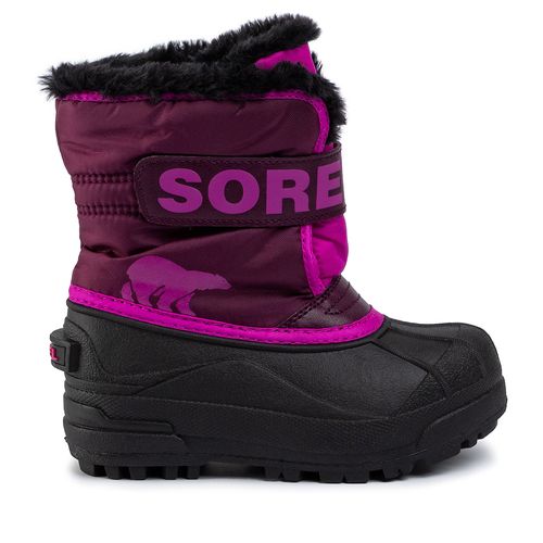 Bottes de neige Sorel Snow Commander NC1960 Purple Dahlia/Groovy Pink 562 - Chaussures.fr - Modalova