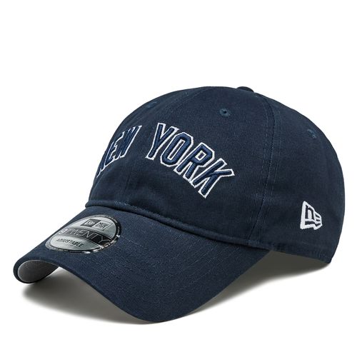 Bonnet New Era Team Script 920 Nyy 60364227 Bleu marine - Chaussures.fr - Modalova