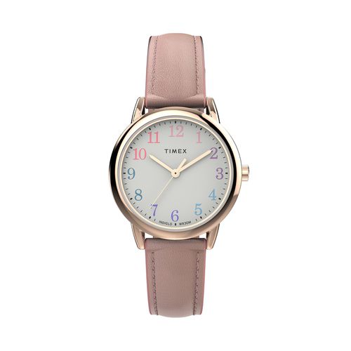 Montre Timex Easy Reader Classic TW2W32300 Pink - Chaussures.fr - Modalova