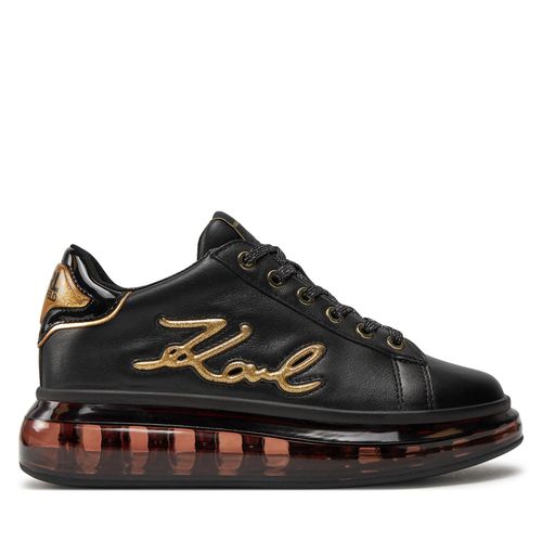 Sneakers KARL LAGERFELD KL62611F Black Lthr W/Gold - Chaussures.fr - Modalova