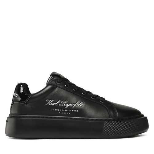 Sneakers KARL LAGERFELD KL62223F Black Lthr/Mono - Chaussures.fr - Modalova