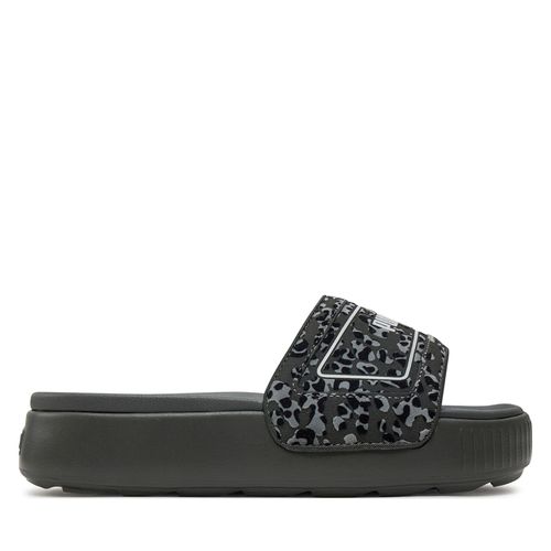 Mules / sandales de bain Puma Karmen Slide 395401 02 Mineral Gray-Stormy Slate-PUMA Black - Chaussures.fr - Modalova