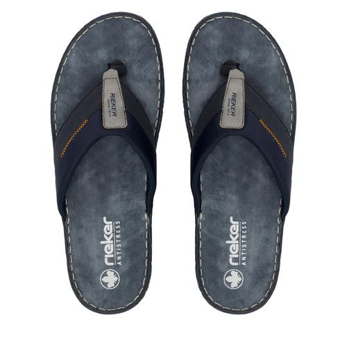 Tongs Rieker 21097-14 Bleu marine - Chaussures.fr - Modalova