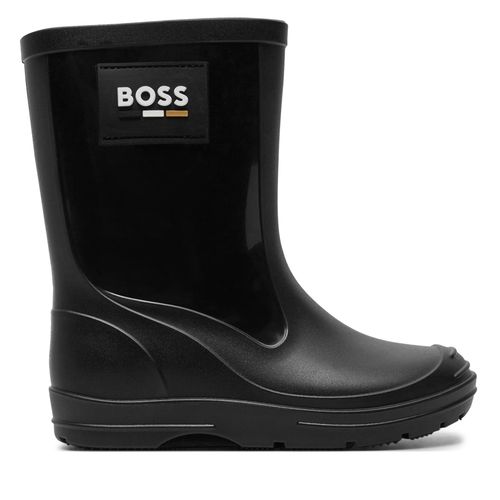 Bottes de pluie Boss J51338 Noir - Chaussures.fr - Modalova