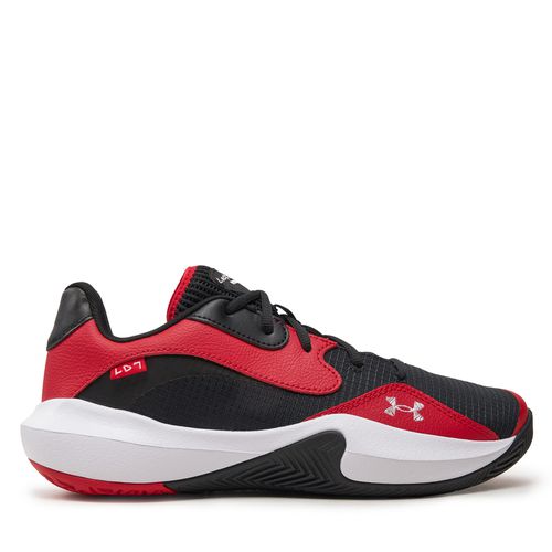 Chaussures de basketball Under Armour UA Lockdown 7 Low 3027646 Rouge - Chaussures.fr - Modalova