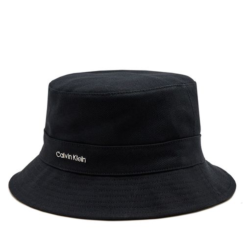 Chapeau Calvin Klein Monogram Reversible Bucket Hat K60K612035 Noir - Chaussures.fr - Modalova