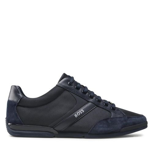 Sneakers Boss Saturn 50471235 10216105 01 Bleu marine - Chaussures.fr - Modalova