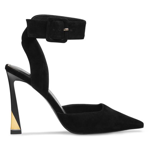 Sandales Eva Minge SUZANNE-1112A-8 Noir - Chaussures.fr - Modalova