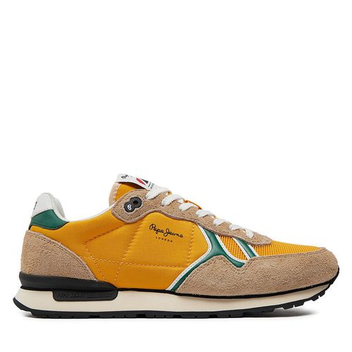 Sneakers Pepe Jeans Brit Fun M PMS31046 Rugby Yellow 069 - Chaussures.fr - Modalova