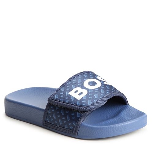 Mules / sandales de bain Boss J50880 S Bleu marine - Chaussures.fr - Modalova