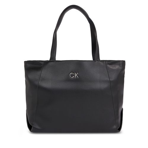 Sac à main Calvin Klein Ck Daily Shopper Medium Pebble K60K611766 Ck Black BEH - Chaussures.fr - Modalova