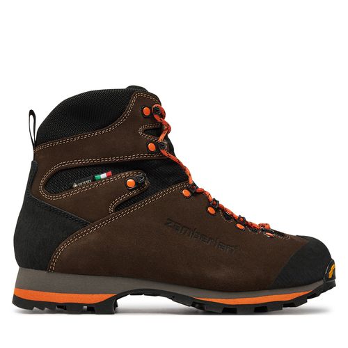 Chaussures de trekking Zamberlan Storm Gtx GORE-TEX 1103PM0GCF Dk Brown/Orange - Chaussures.fr - Modalova
