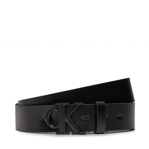 Ceinture Calvin Klein Jeans Ro Mono Plaque Lthr Belt 35Mm K50K511831 Noir - Chaussures.fr - Modalova