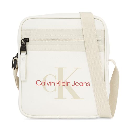 Sacoche Calvin Klein Jeans Sport Essentials Reporter18 M K50K511098 Écru - Chaussures.fr - Modalova