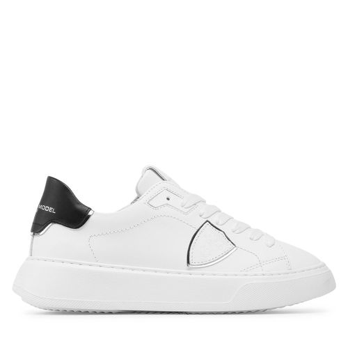 Sneakers Philippe Model Temple BTLD V010 Blanc noir - Chaussures.fr - Modalova