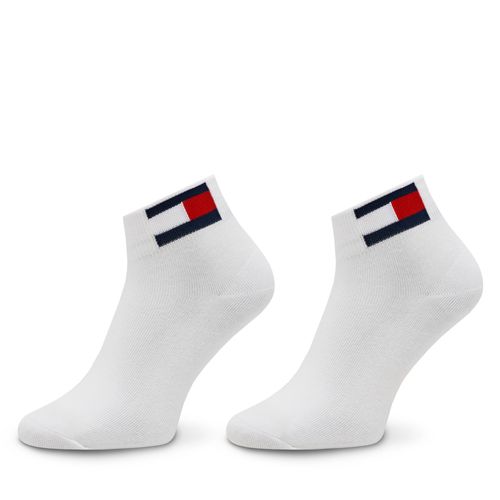 Lot de 2 paires de chaussettes basses unisexe Tommy Jeans 701228223 Blanc - Chaussures.fr - Modalova