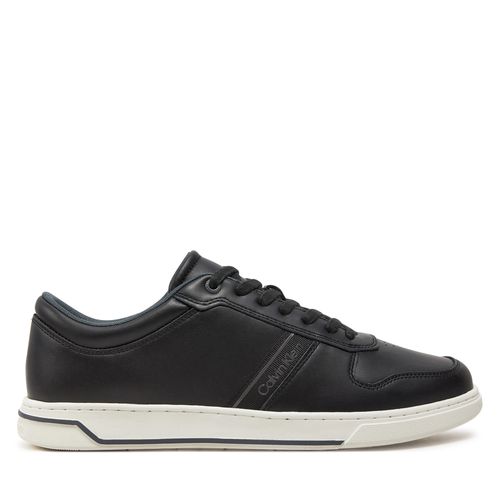 Sneakers Calvin Klein Low Top Lace Up Logo HM0HM01491 Noir - Chaussures.fr - Modalova