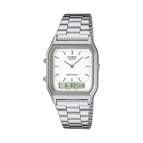 Montre Casio AQ-230A-7DMQYES Silver/Silver - Chaussures.fr - Modalova