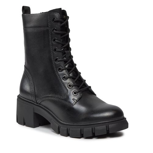 Bottines Tamaris 1-25272-41 Black Leather 003 - Chaussures.fr - Modalova