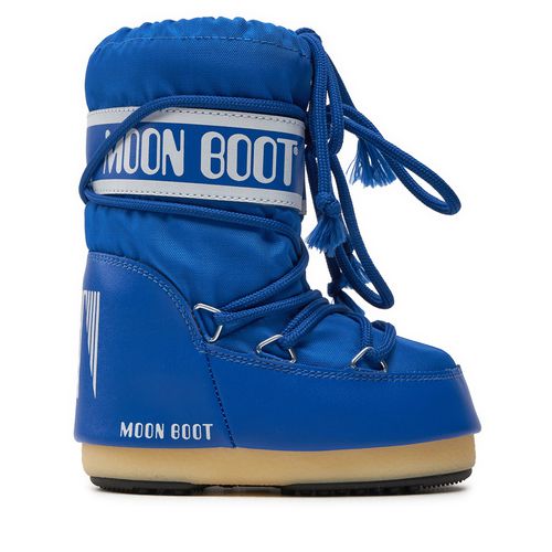 Bottes de neige Moon Boot Nylon 14004400075 M Blu Elettrico - Chaussures.fr - Modalova