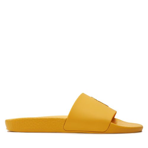 Mules / sandales de bain Polo Ralph Lauren 809931326004 Yellow/Dusty Blue - Chaussures.fr - Modalova