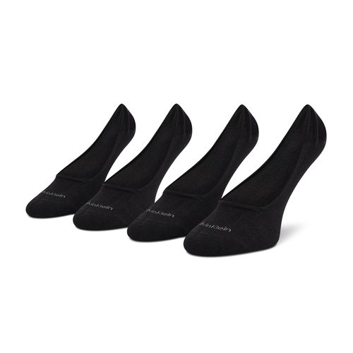 Lot de 2 paires de socquettes Calvin Klein 701218708 Black - Chaussures.fr - Modalova