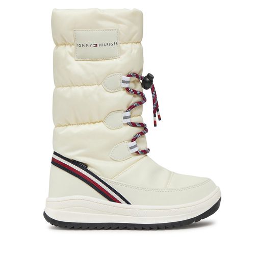 Bottes de neige Tommy Hilfiger T3A6-33070-1485530 M Blanc - Chaussures.fr - Modalova