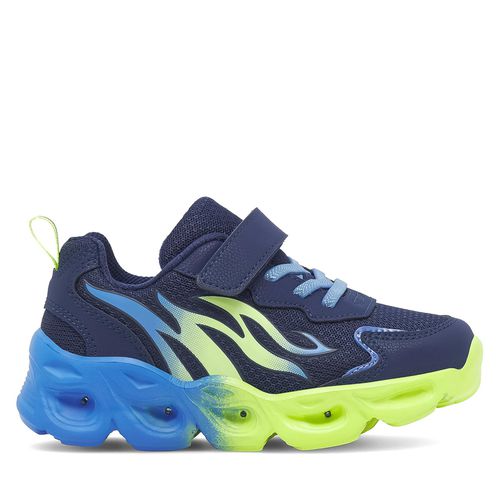 Sneakers Action Boy ML22221-B Bleu marine - Chaussures.fr - Modalova