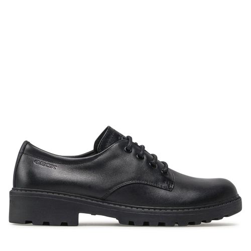 Richelieus & Derbies Geox J Casey G. C J0420C 00043 C9999 S Noir - Chaussures.fr - Modalova