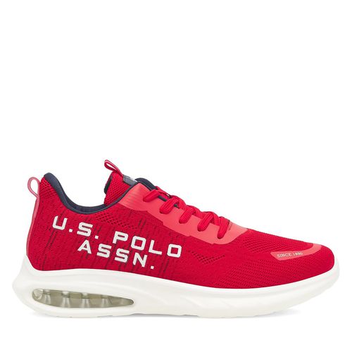 Sneakers U.S. Polo Assn. ACTIVE001 Rouge - Chaussures.fr - Modalova