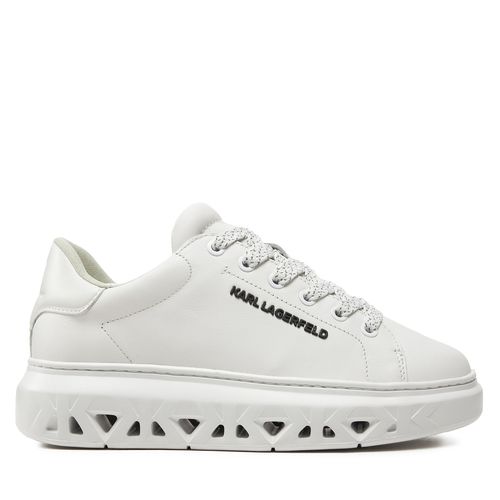 Sneakers KARL LAGERFELD KL64519 White Lthr 011 - Chaussures.fr - Modalova
