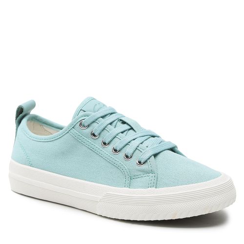 Tennis Clarks Roxby Lace 26164981 Turquoise Canvas - Chaussures.fr - Modalova