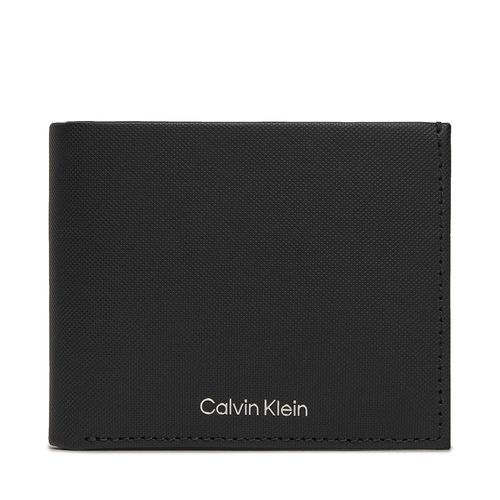 Portefeuille grand format Calvin Klein Ck Must Bifold 5Cc W/Coin K50K511381 Ck Black Pique BEH - Chaussures.fr - Modalova