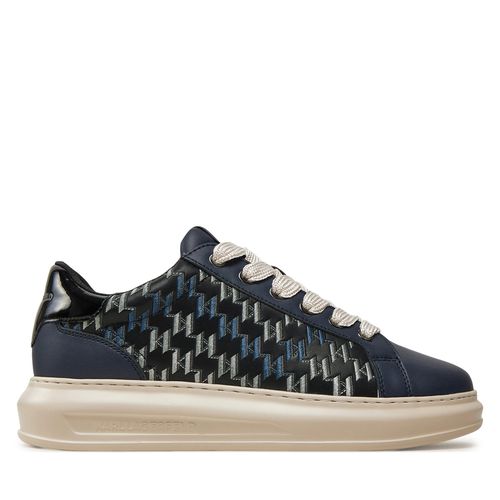 Sneakers KARL LAGERFELD KL52544 Bleu marine - Chaussures.fr - Modalova