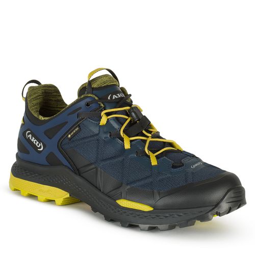 Chaussures de trekking Aku Rocket Dfs Gtx 726 GORE-TEX Blue/Mustard 553 - Chaussures.fr - Modalova
