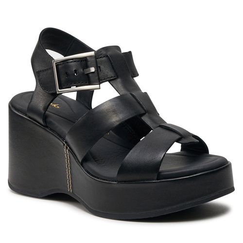 Sandales Clarks Manon Cove 26176294 Black leather - Chaussures.fr - Modalova
