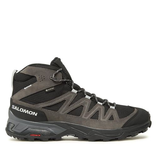 Chaussures de trekking Salomon X Ward Leather Mid GORE-TEX L47181700 Gris - Chaussures.fr - Modalova
