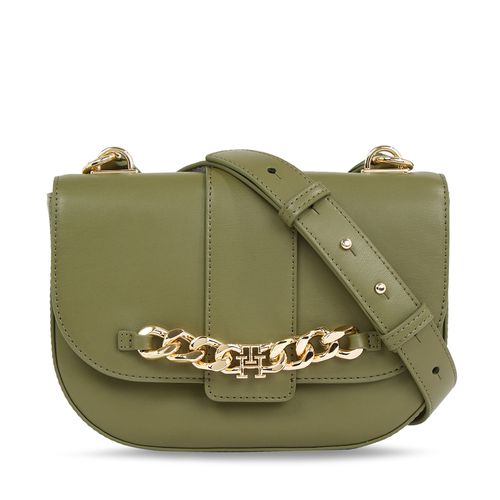 Sac à main Tommy Hilfiger Th Luxe Crossover AW0AW15604 Putting Green MS2 - Chaussures.fr - Modalova